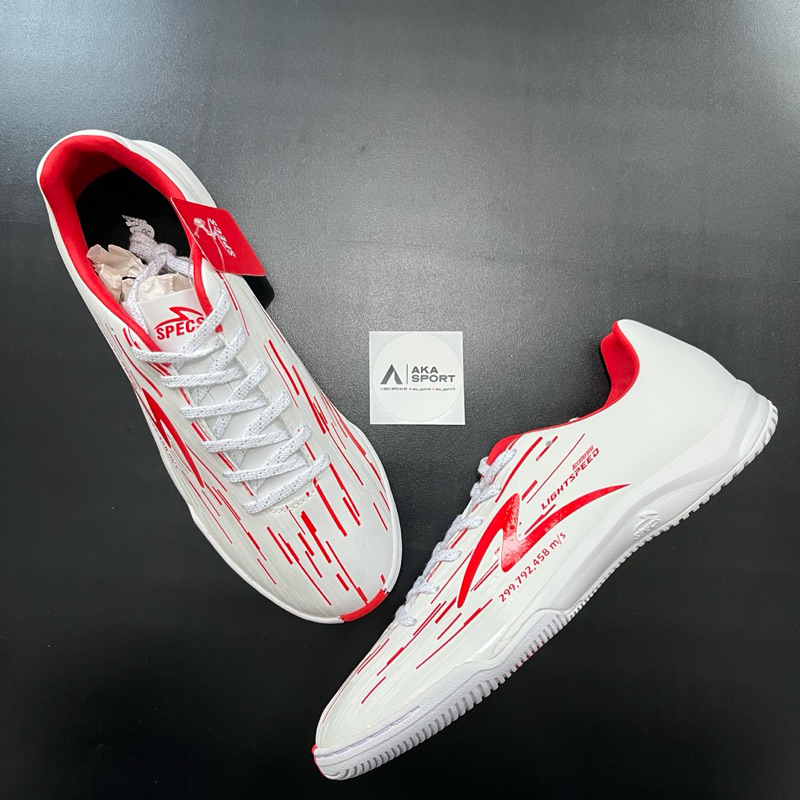 Specs Lightspeed Reborn white/Emperor red FG & IN