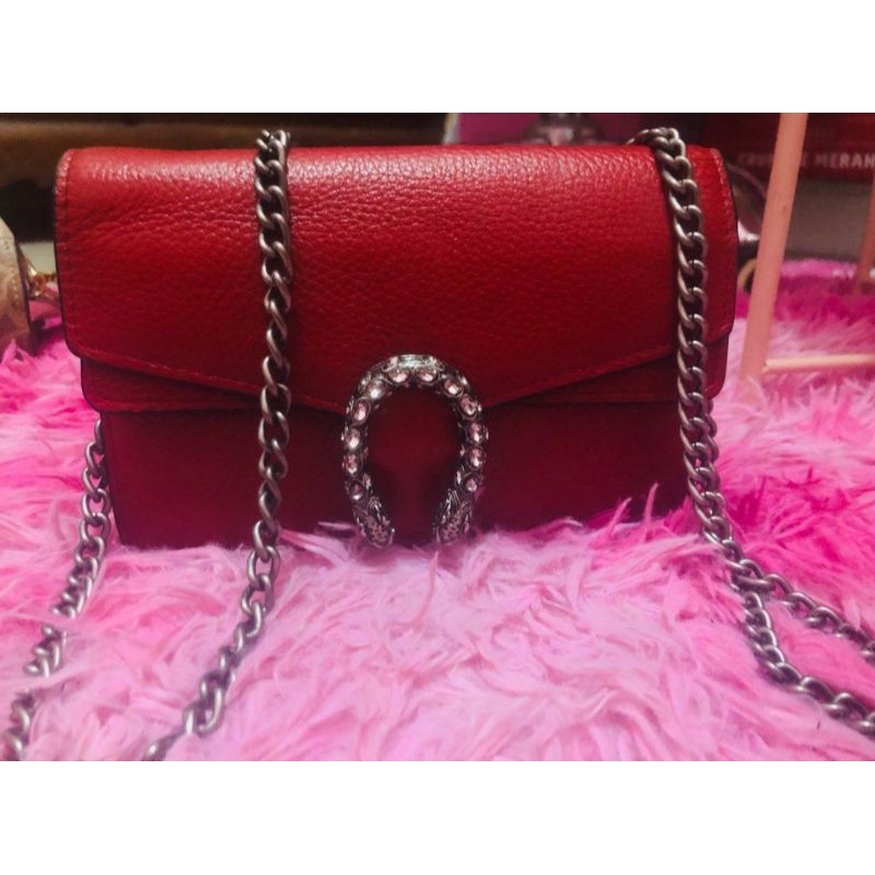 gucci dionysus woc red shw sling bag Pl