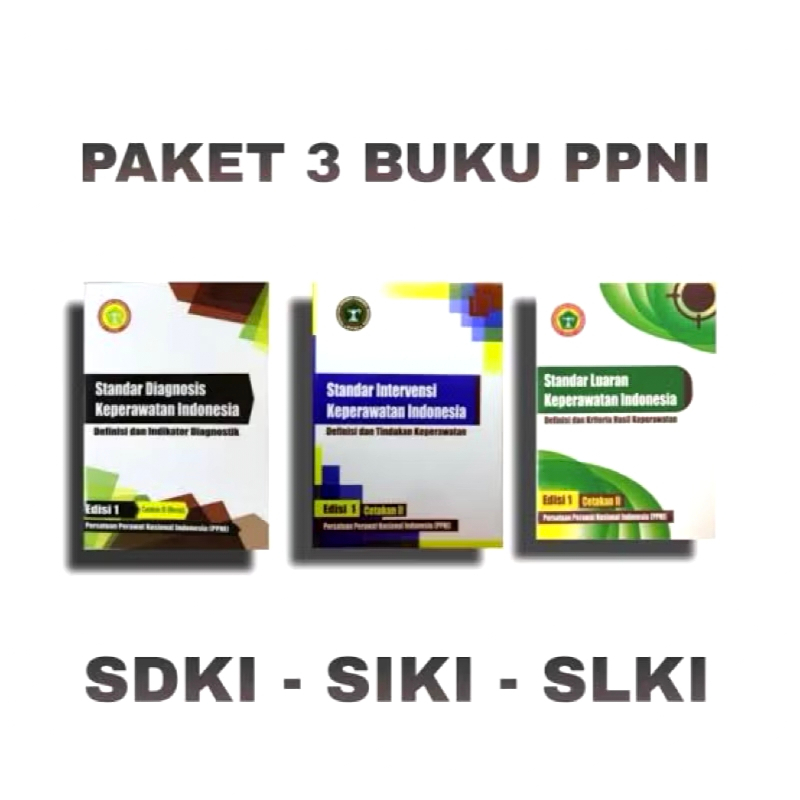 Buku Paket Keperawatan 3S PPNI Edisi Revisi Terbaru 3S