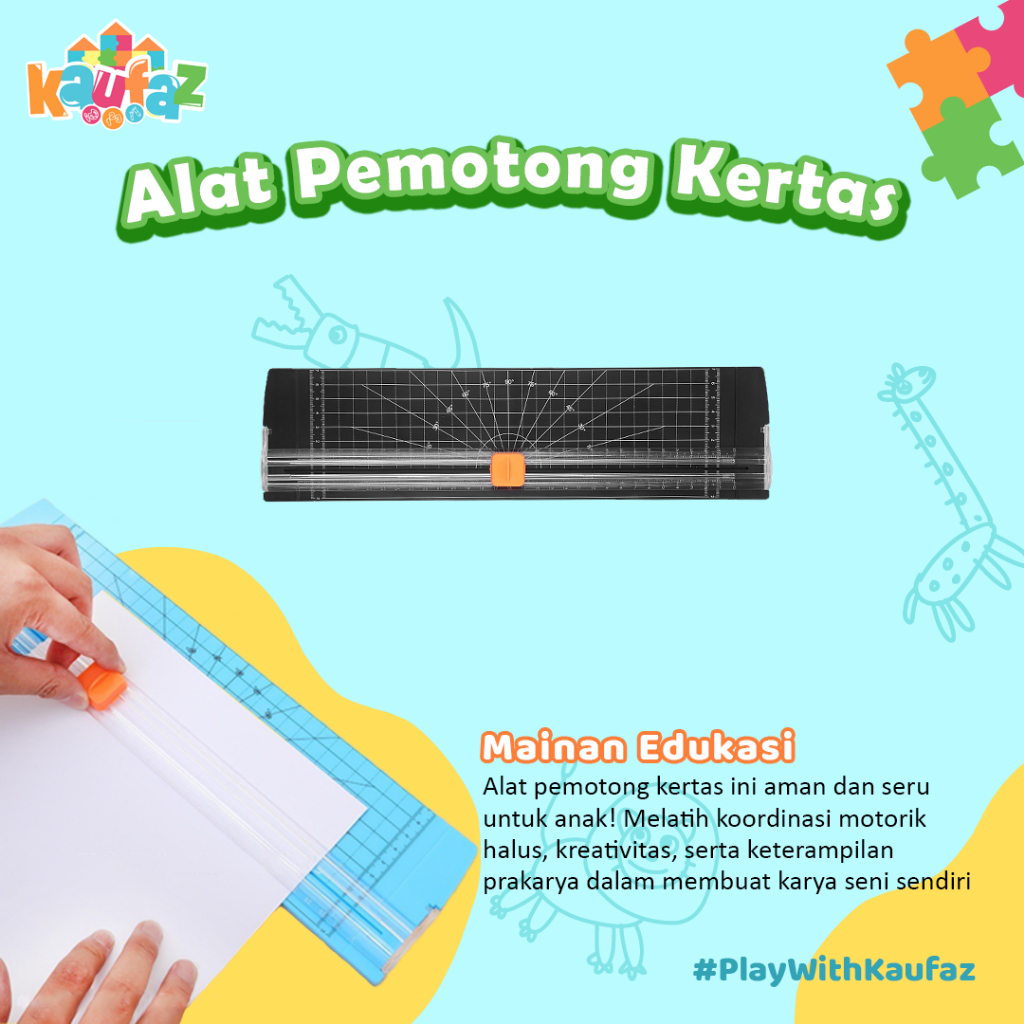 

KAUFAZ Alat Pemotong Kertas Berbagai Ukuran