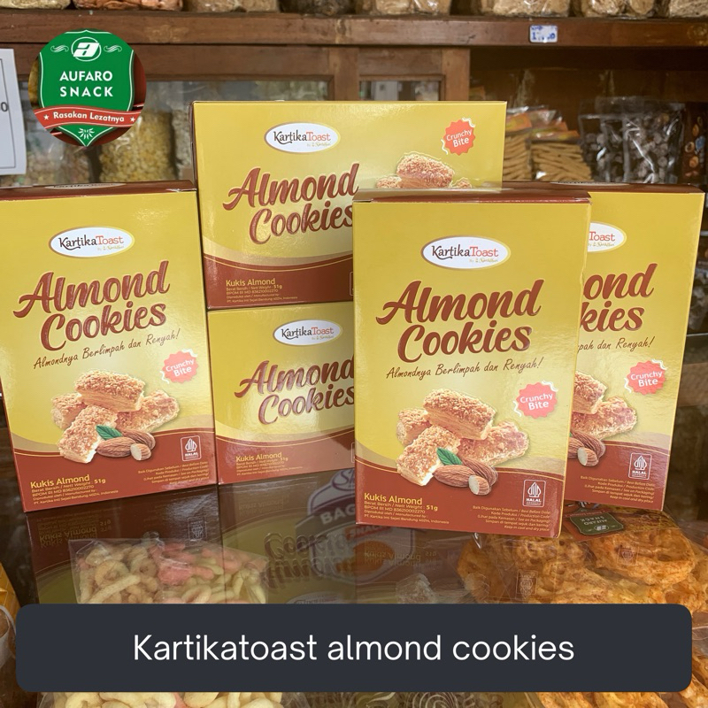 

ALMOND COOKIES KARTIKA TOAST 51gr / KARTIKA SARI OLEH OLEH BANDUNG