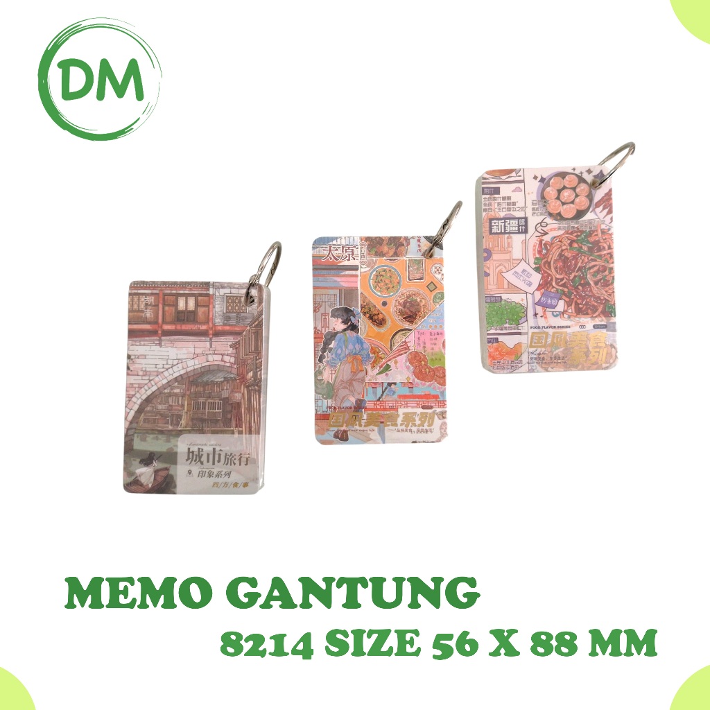 

8214 MEMO GANTUNG JAPAN KARAKTER