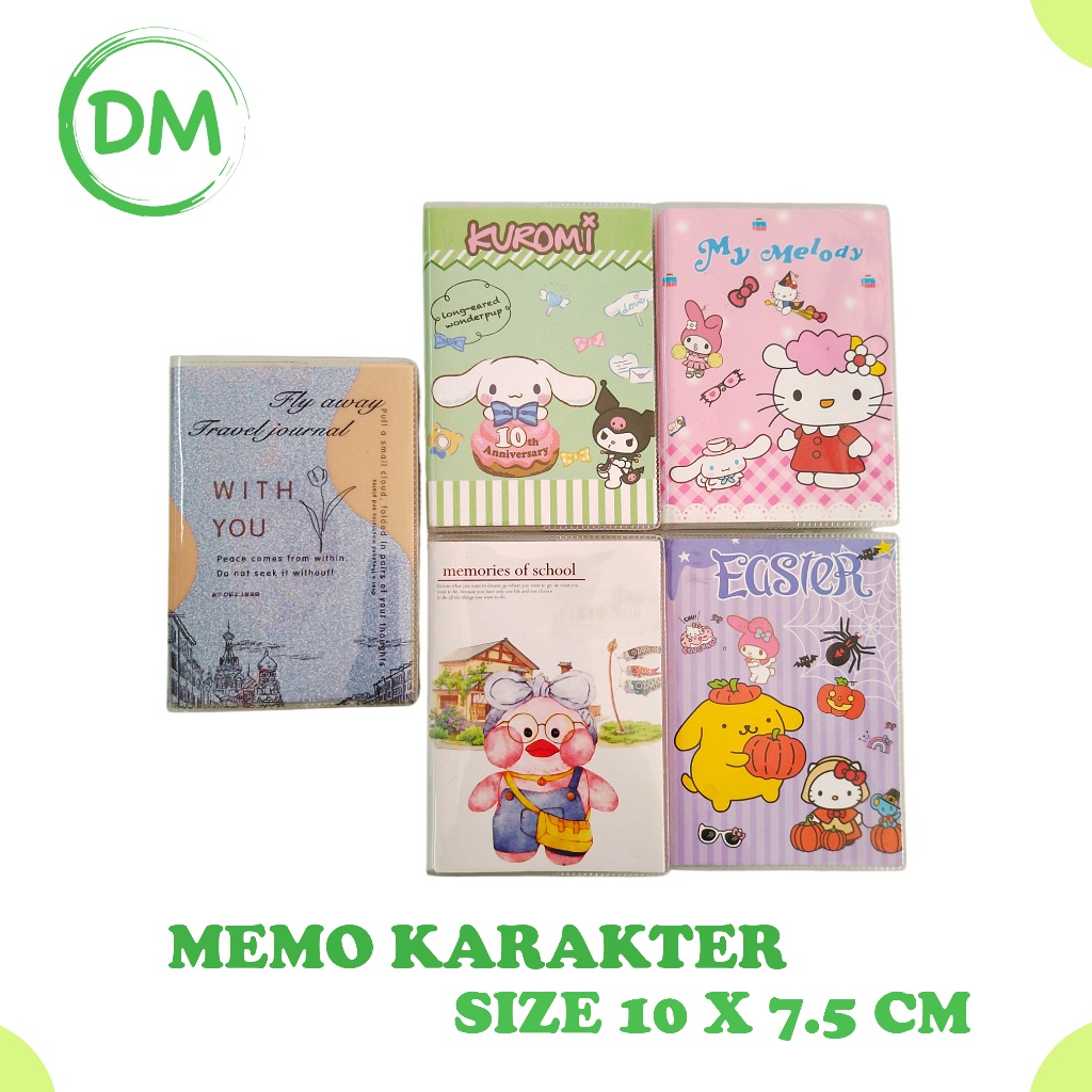 

MEMO LUCU DIARY MINI / BUKU CATATAN NOTEBOOK