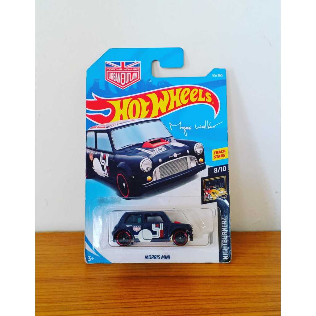 HOT WHEELS HOTWHEELS MORRIS MINI MAGNUS WALKER BIRU