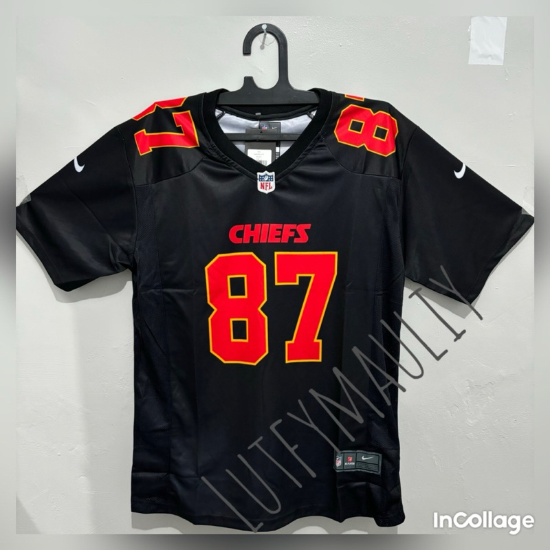 JERSEY NFL TRAVIS KELCE CHIEFS BAJU NFL KELCE GRADE ORI