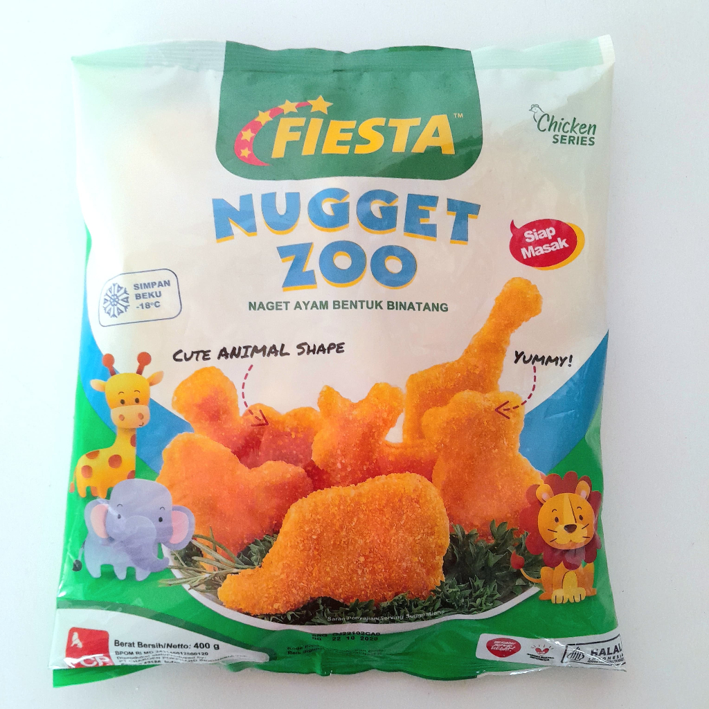 

FIESTA nugget zoo 400gr