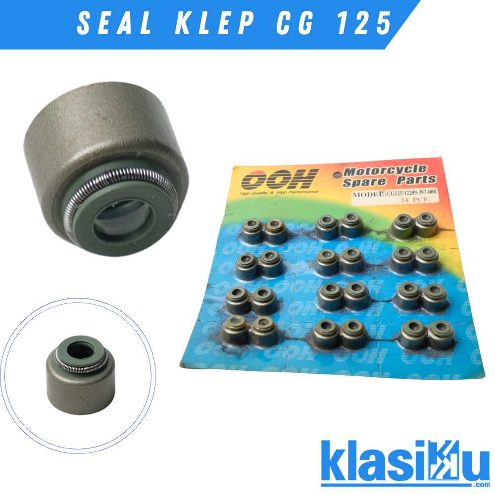 Seal Sil Klep Set Honda Gl100 Gl125 Cb100 Cb125 Cg100 Cg125  Gl Max Cdi Gl Cdi Platina Nos