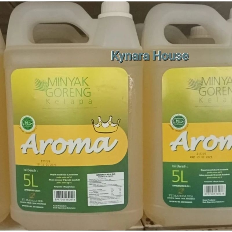 

Minyak Goreng Aroma Jerigen 5 Liter