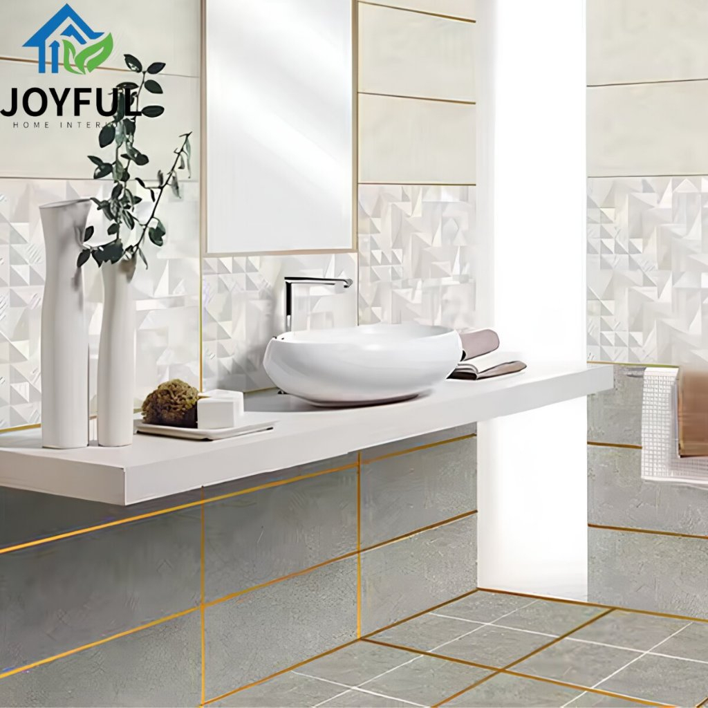 Stiker List Mirror Dinding • High Quality