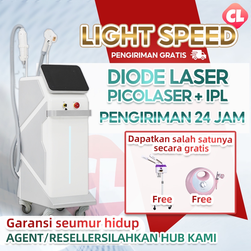 Diode laser picosecond alat klinik kecantikan blackdoll laser skin rejuvenation laser tattoo removal