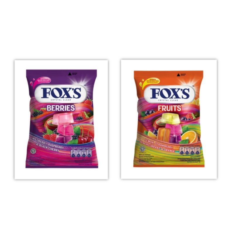 

Foxs Berries Fruits Candy 90 gr Permen