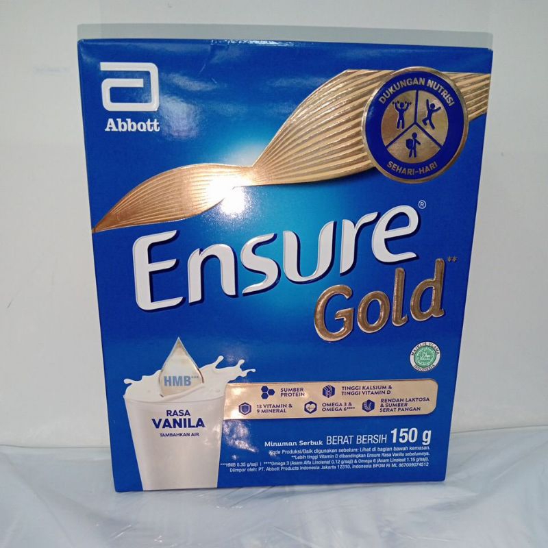 

Ensure Gold rasa Vanilla 150g