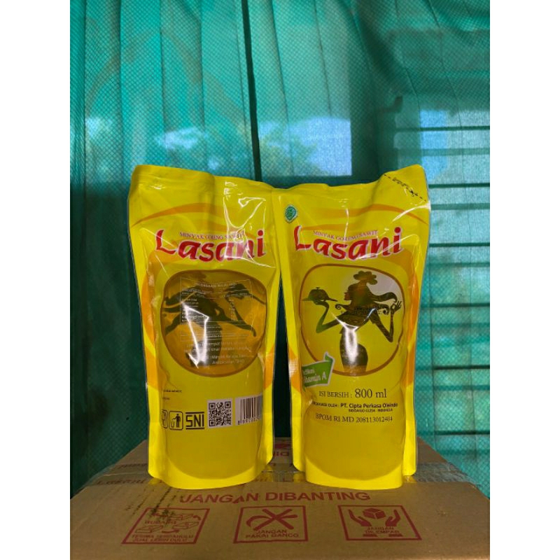 

minyak goreng lasani 800ml kemasan reffil