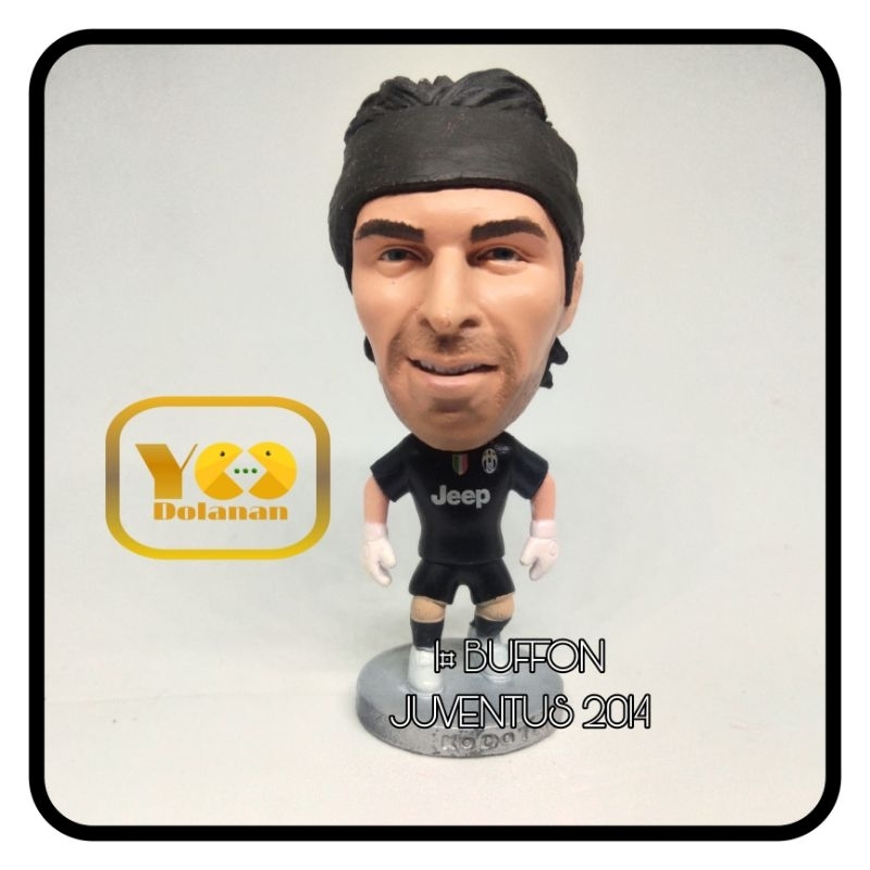 1# BUFFON - JUVENTUS 2014 KODOTO SOCCERWE FIGURE PEMAIN BOLA