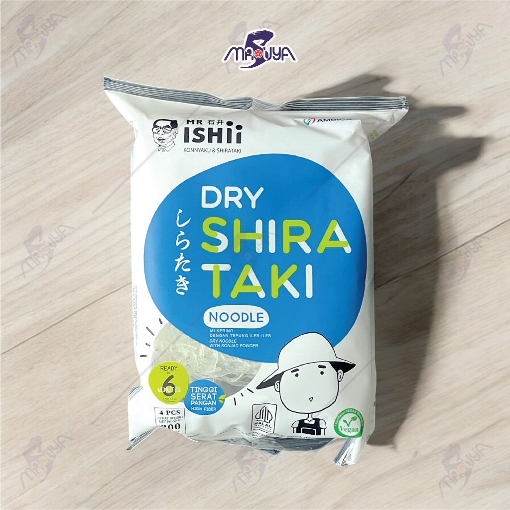

Ambico Mie Shirataki Kering/ Dry Shirataki 200Gr - H162M