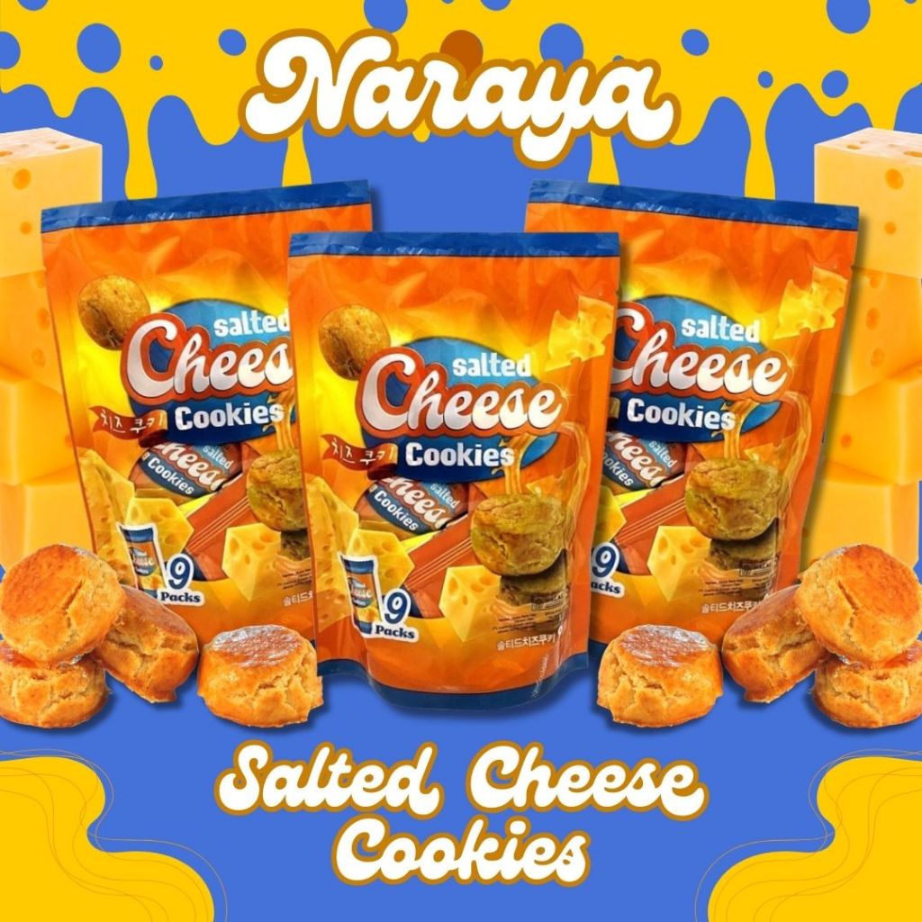 

Naraya Salted Cheese Cookies 3 Pouch