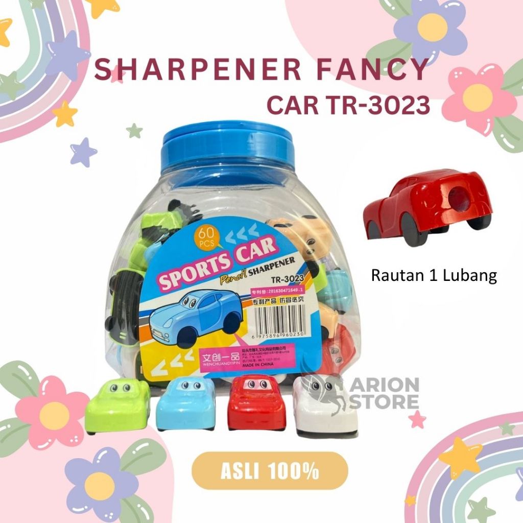 

[ARION STORE] RAUTAN PENSIL CAR / SHARPENER MOBIL TR-3023 [PCS]