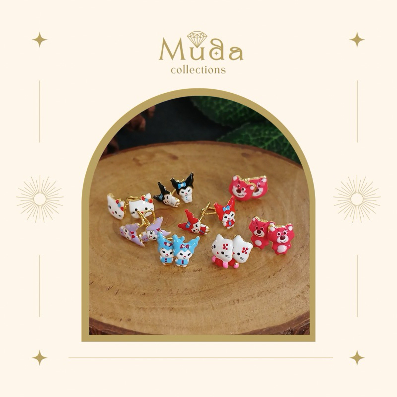 RB Anting Emas Anak/Bayi Toge Model Karakter Kadar 300/6k