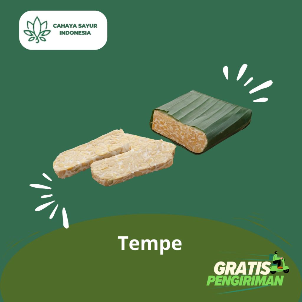 

Tempe Kedelai Asli 1 Papan + Gratis Ongkir