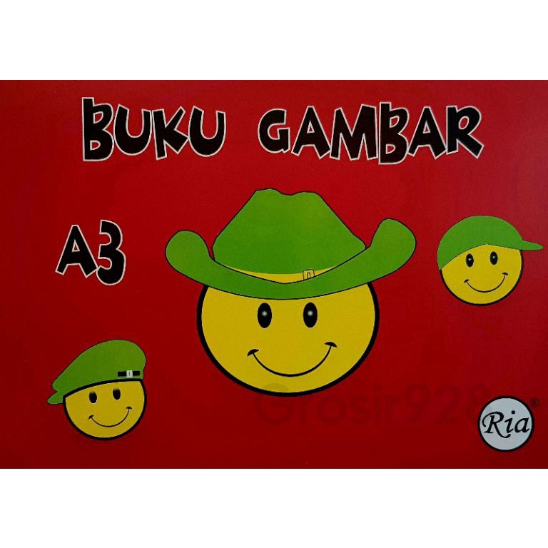 

KODE C78S Per 1 buku Buku Gambar Drawing Book A3 merk Ria