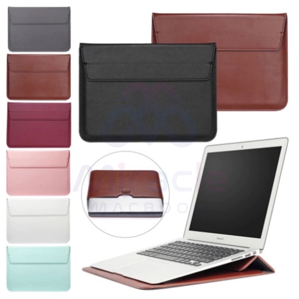 KODE Y22H TAS SLEEVE CASE ENVELOPE BAG STAND LEATHER KULIT PREMIUM LAPTOP TOSHIBA HP ACER LENOVO WIN