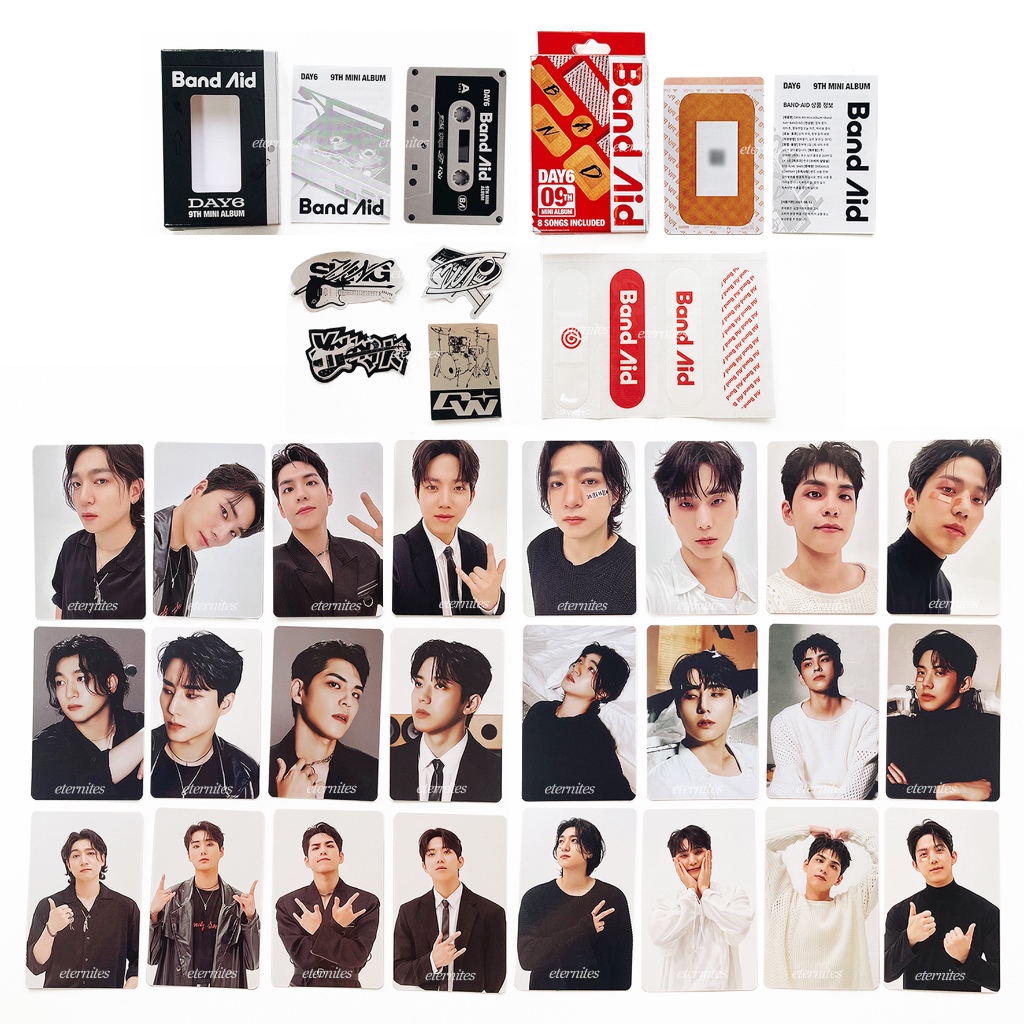 [ READY STOCK ] DAY6 Band Aid ( Platform Nemo Album ) Rock Band Band Aid Sungjin YoungK Wonpil Dowoo