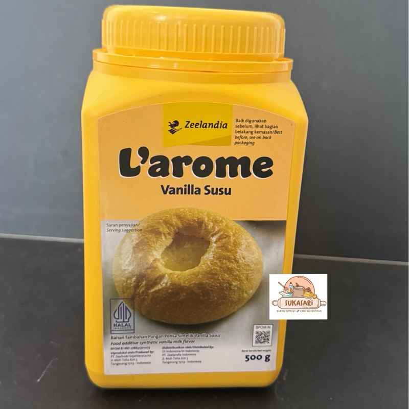 

Larome Vanilla Milk Powder 500 gr / vanila bubuk perisa vanilli essence powder