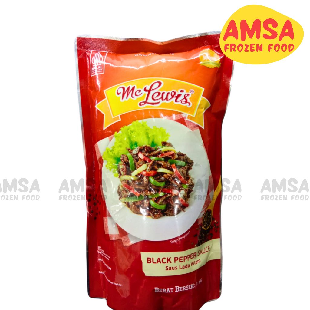 

Mc Lewis Blackpepper Sauce - 1Kg