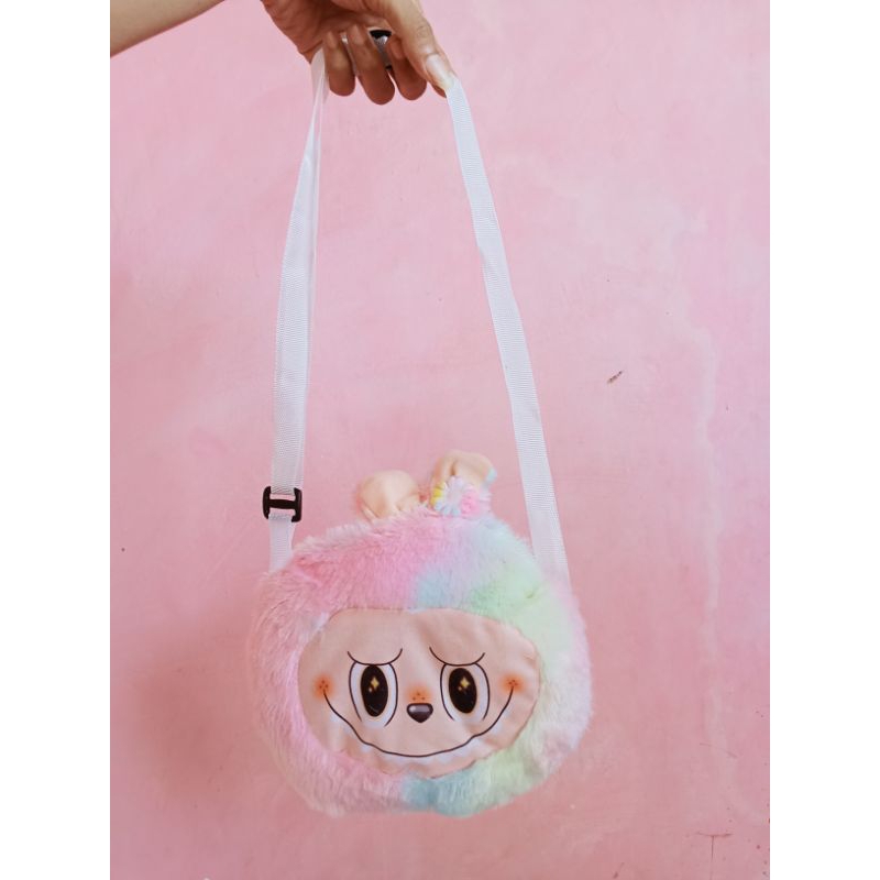 tas slempang labubu tas anak tas handphone tas HP gratis ongkir bisa cod