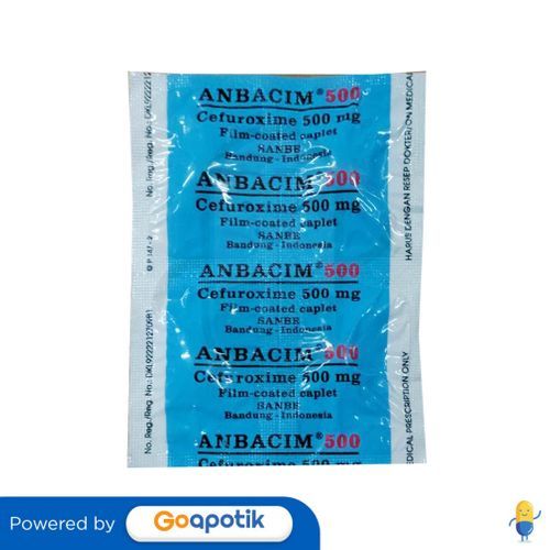 ANBACIM 500 MG STRIP 4 KAPLET