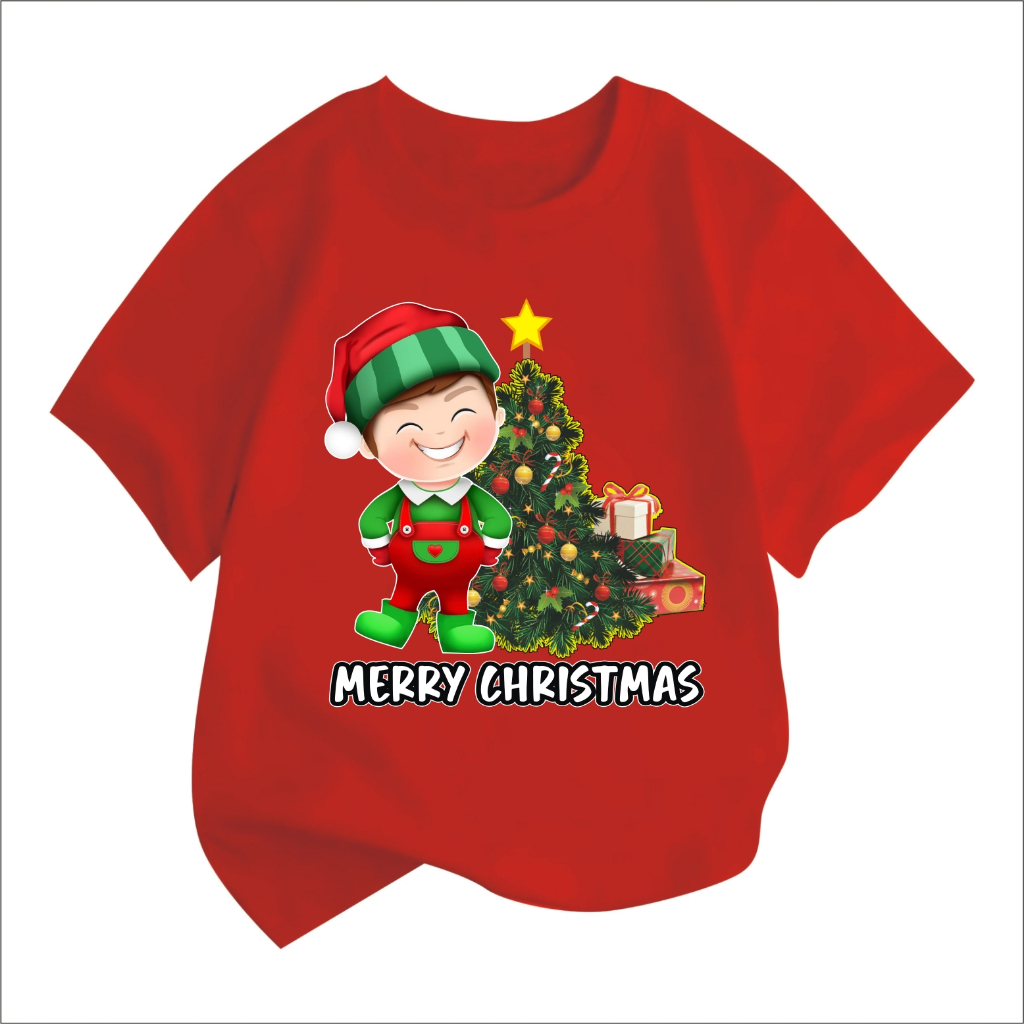 Beli 10 Free 1 Kaos Kaos Natal 2025 Kaos Natal Keluarga Kaos Natal Cowok Anak Kaos Natal Wanita Pria