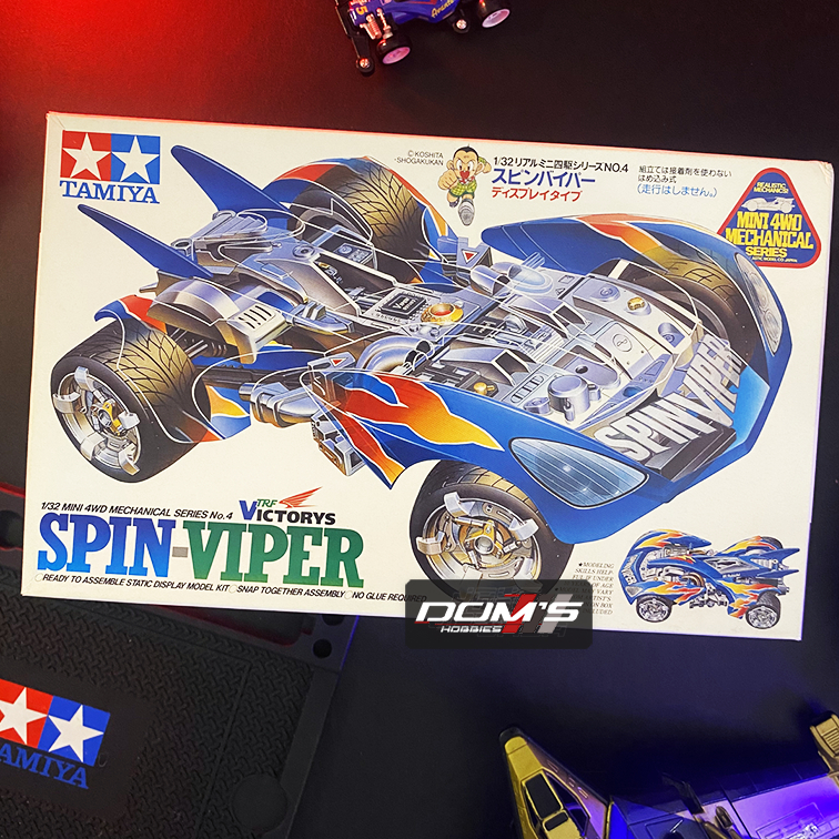 TAMIYA 19304 SPIN VIPER - 1ST RELEASE - BOX KOMIK - MECHANICAL SERIES