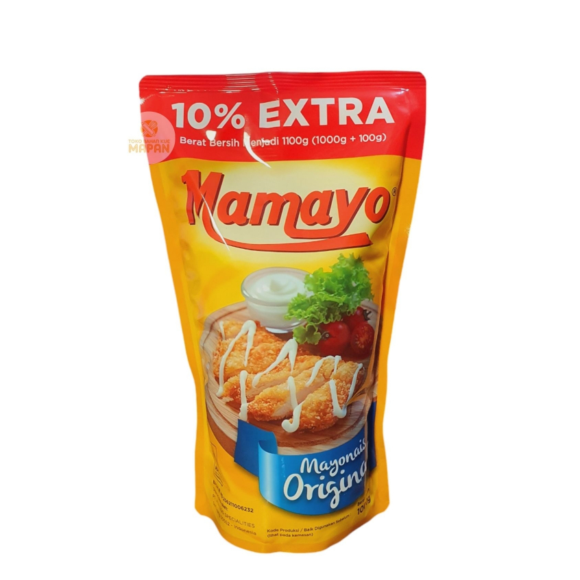 

TERMURAH!!MAMAYO POUCH 1KG/500GR|MAYONAISE MAMAYO 1KG/500GR|MAMAYO MAYONAISE EXTRA 10%