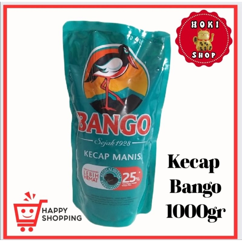 

Kecap Manis Bango 1000gr / Kecap Bango