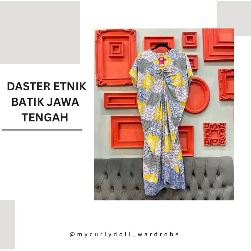 DASTER KAFTAN RAYON PREMIUM WANITA BAHAN ADEM KAFTAN BATIK