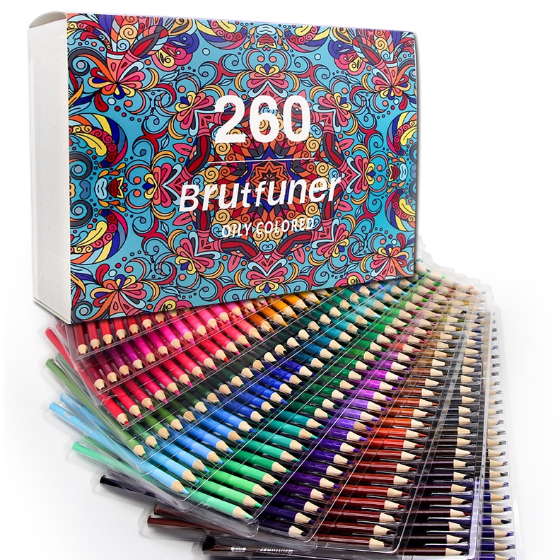 

KODE C39A 26 Brutfuner Professional Oil Colored Pencil Wood Colored Pencils Drawing