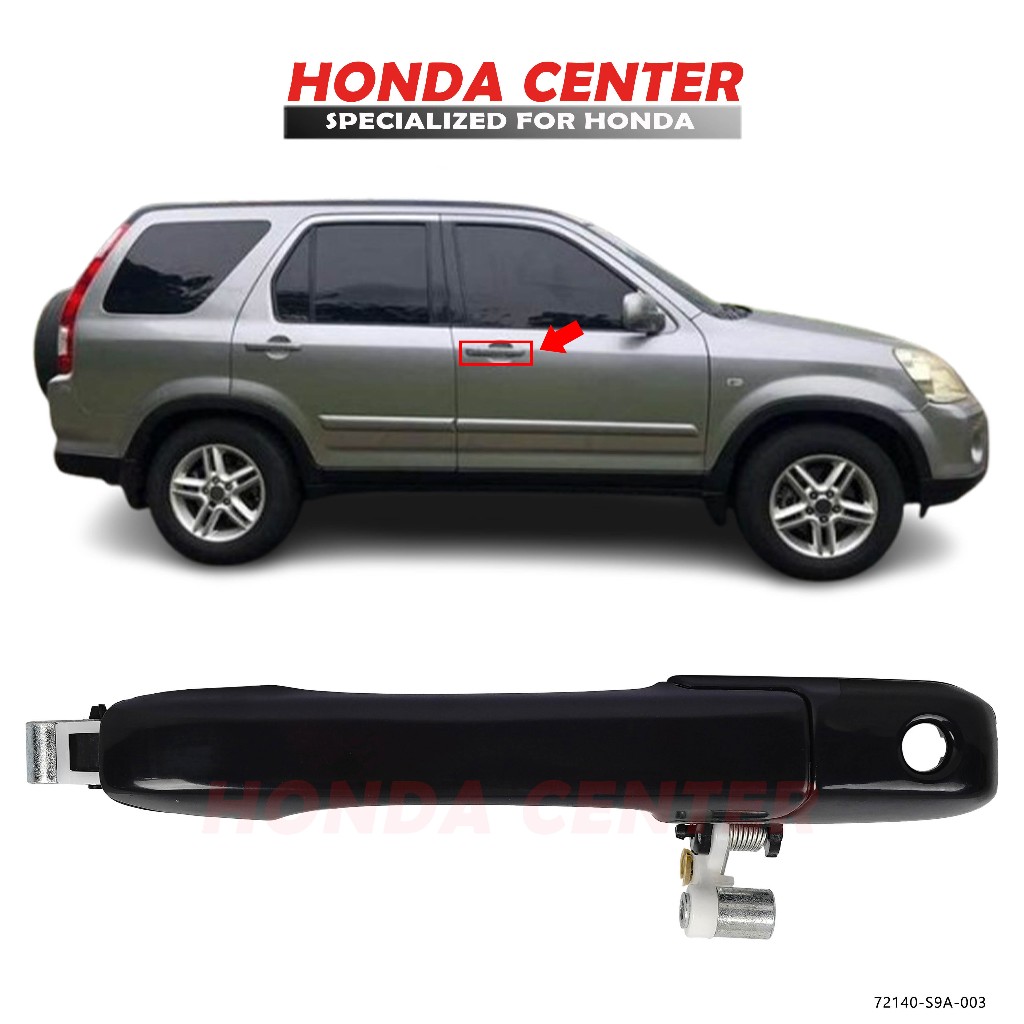 Handle Handel Pintu Luar Tarikan Pintu Luar Depan Kanan Crv Gen2 2002 2003 2004 2005 2006