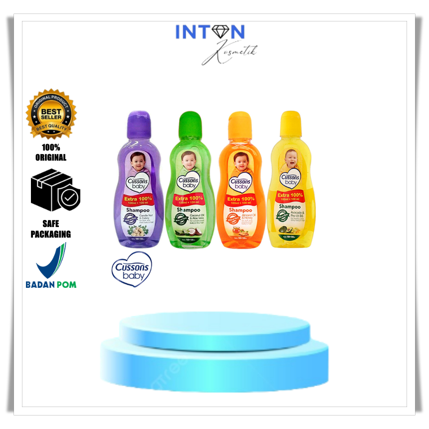 CUSSONS Baby Shampoo 100ml+100ml | Shampoo Cusson Bayi
