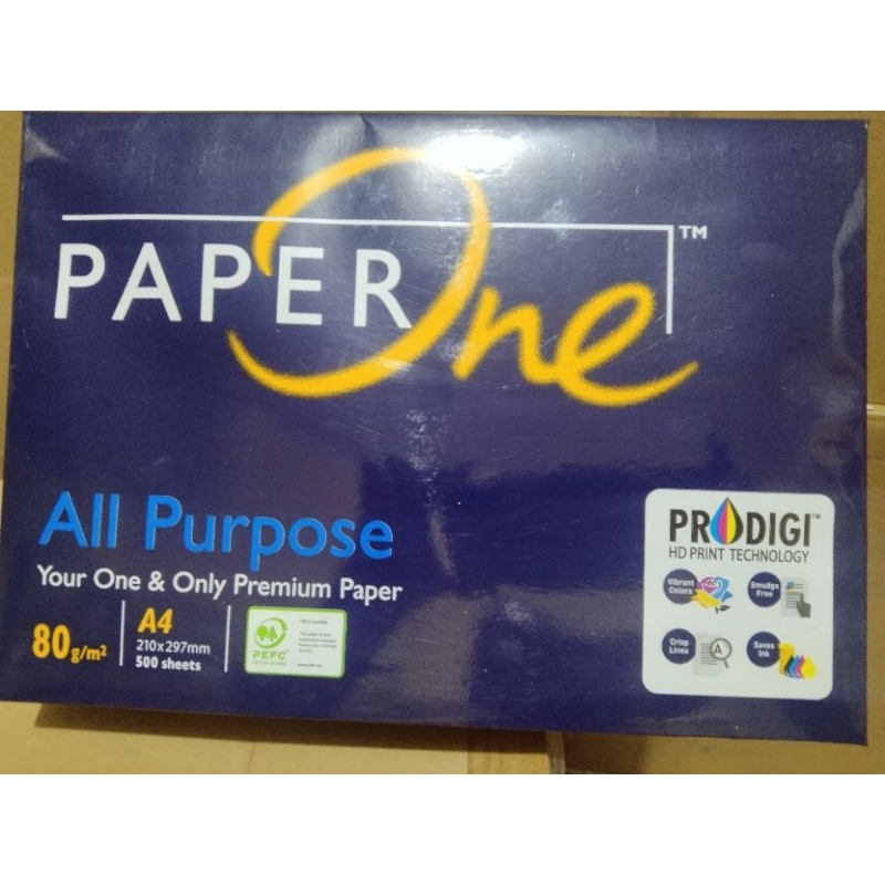 

PaperOne Kertas A4 80gram/m2