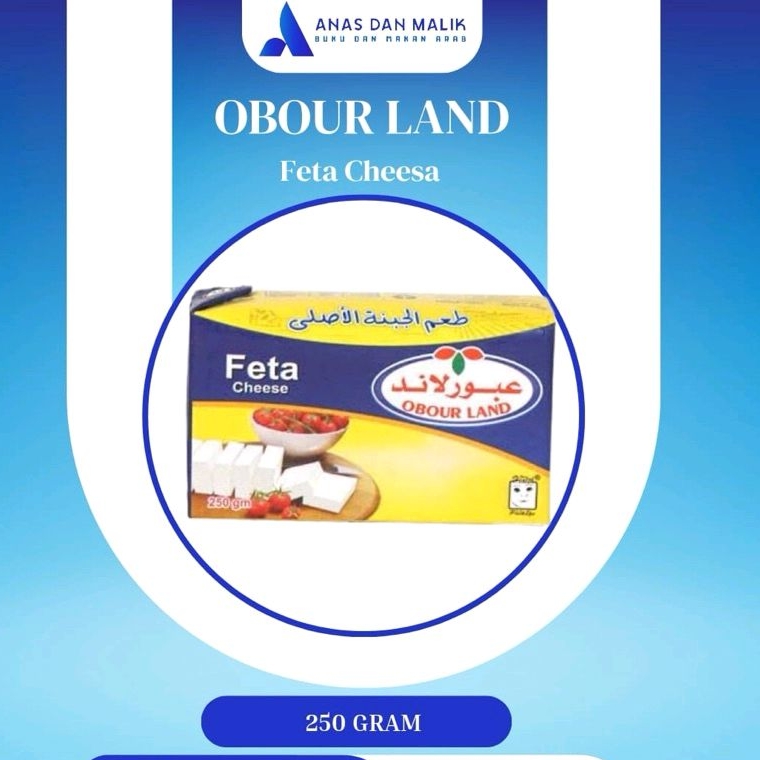 

OBOUR LAND FETA CHEESE 250 gram expiry October 2025