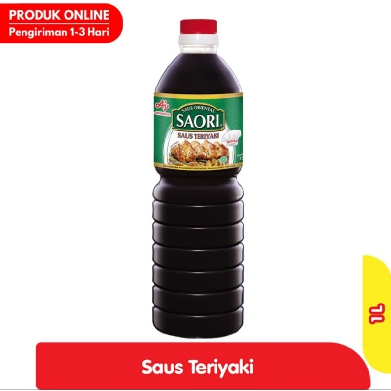 

SAORI Saus Oriental Saus Teriyaki 1 L