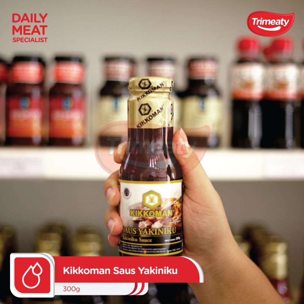 

Kikkoman Yakiniku 300 gr / Bumbu Marinasi / Saus Cocol