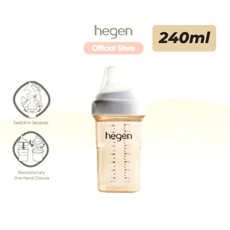 Hegen feeding bottle PPSU / botol susu bayi hegen240ml