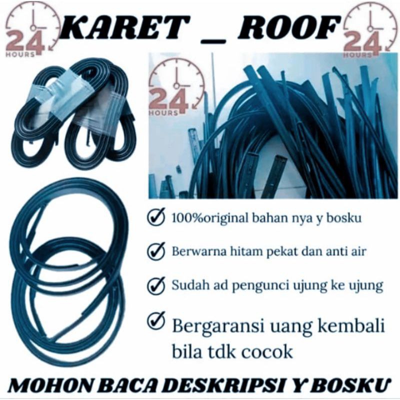 KARET ROOF LIST MOULDING KARET ATAP HONDA CIVIC 1996-1999 100% ORIGINAL