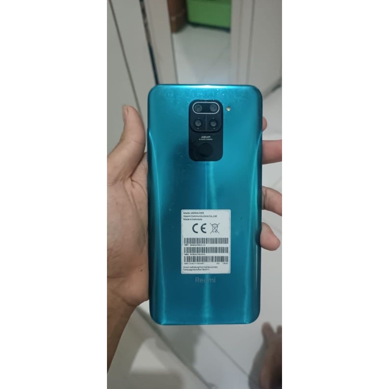 handphone Rusak Redmi note 9,  Matot Ram 6/128 Hp + Kotak