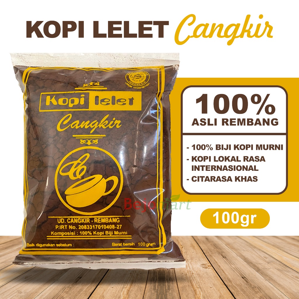 

KOPI LELET CANGKIR 100GR REMBANG LASEM