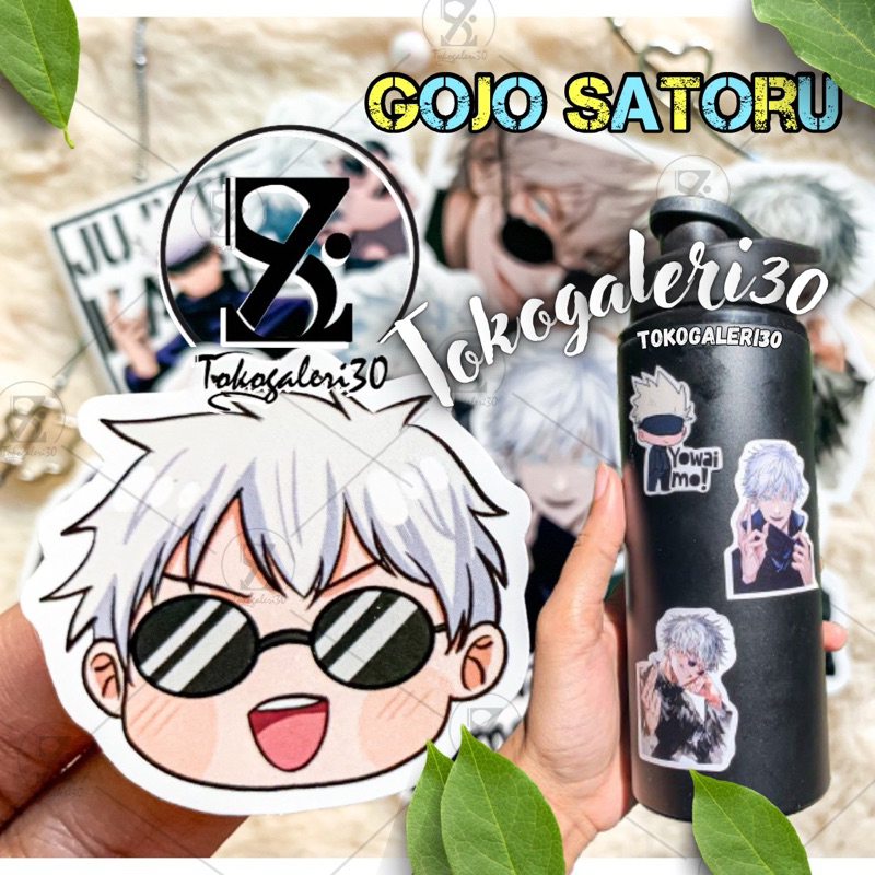 

STIKER GOJO SATORU STIKER ANIME JUJUTSU KAISEN ISI 25PCS SUDAH CUTTING ANTI AIR