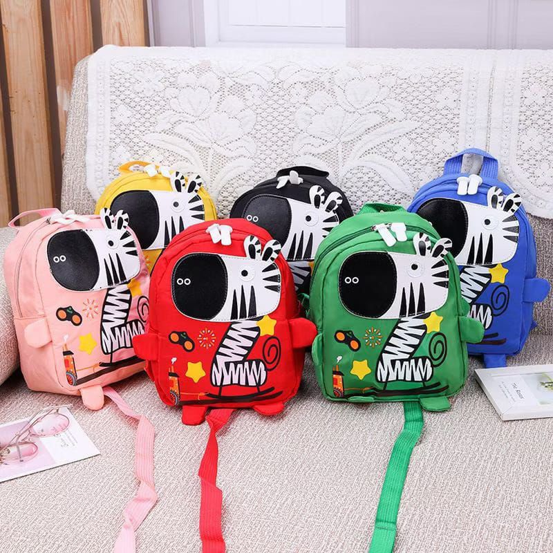 ZEBRA Tas Ransel Anak Sekolah TK PAUD