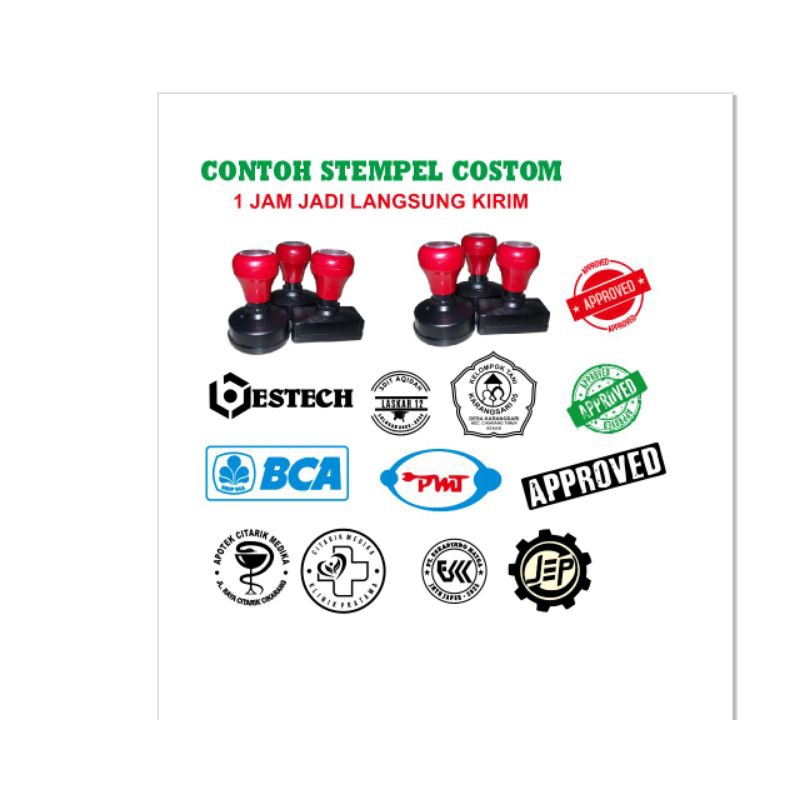 

stempel otomatis stempel warna stempel toko nama dan stempel perusahaan