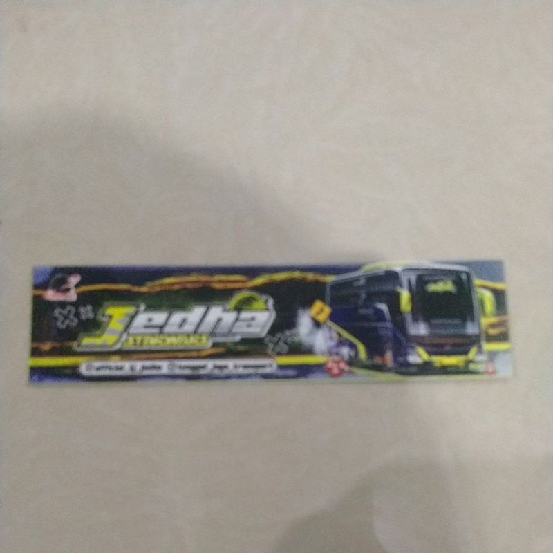 

stiker Bu jedha asli 100%